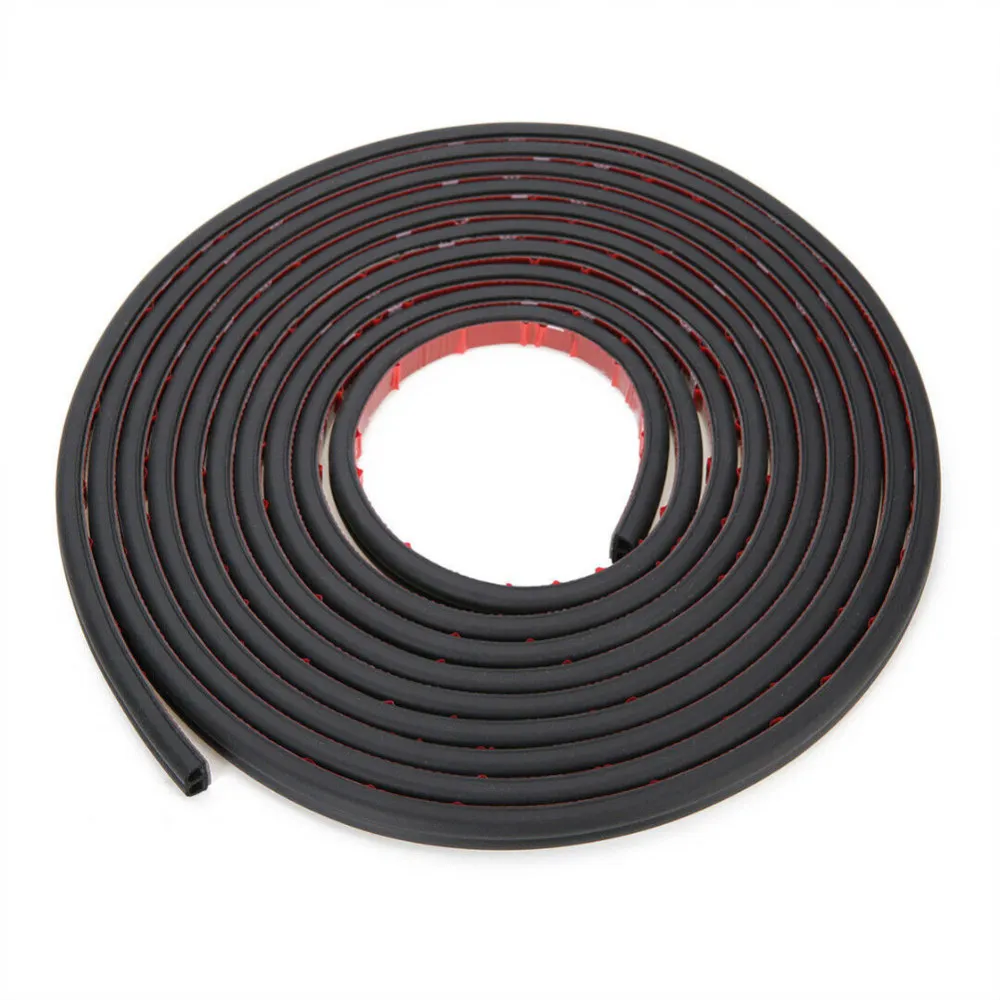 

5M B-Shape Type Moulding Trim Rubber Strip Car Door Edge Seal Weather-strip Scratch Protector For Toyota Camry Prado Corolla NEW