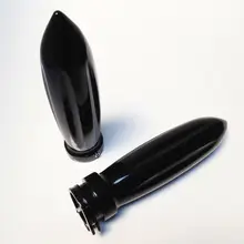 " черные ручные ручки для Harley Honda Kawasaki Suzuki Yamaha мотоцикл Винтаж