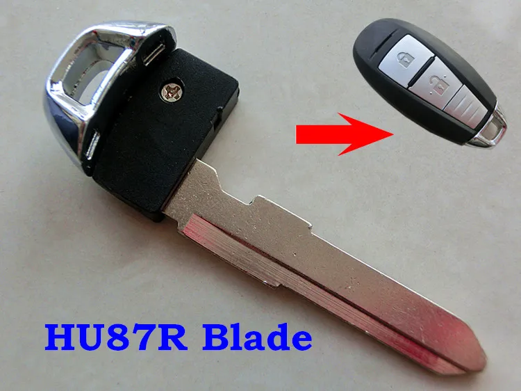 

RMLKS Smart Emergency Key Blade For Suzuki Kizashi Swift SX4 2010 2011 2012 HU87R Blade