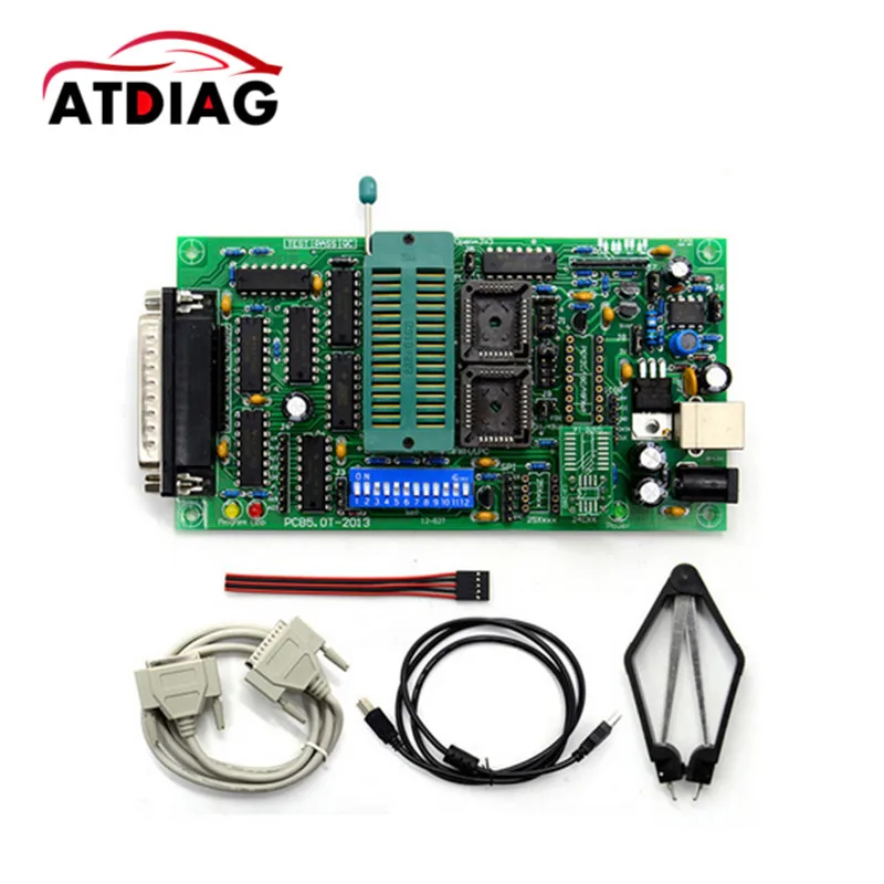 

SPI 25xx PCB5.0T-2013 EPROM programmer, BIOS009 PIC,support 0.98d12,promotion clip PLCC32+SOIC 8 pin adapter