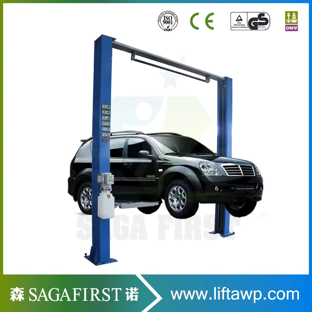 

Asymmetric Column Clear Floor Lift 2 Post Car Lift