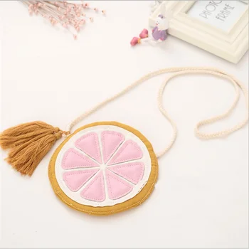 

New Girls Small Coin Purse Change Wallet Kids Bag Coin Pouch Children's Wallet Money Holder Kids Lovely Lemon Bags Gift