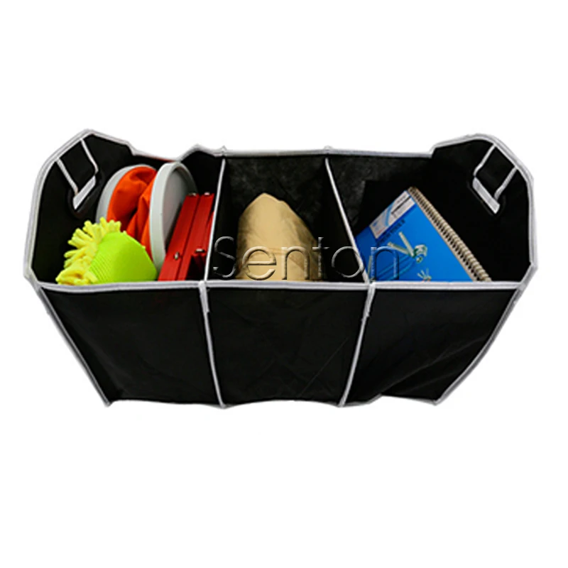 

Folding Storage Box Car Trunk Bag Net For Seat Leon Audi Q7 A1 VW Honda Accord Jeep Renegade Wrangler Ford Focus 3 2 Accessories