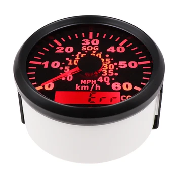 

85mm 60KMH GPS Speedometer Odometer IP67 Waterproof Speed Gauge Meter 120KMH with backlight 12V 24V fit Car Truck Boat