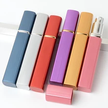 1 шт. Высокое качество 12 мл многоразового парфюма стеклянная бутылка путешественник алюминиевый спрей распылитель путешествия парфюм спрей бутылка