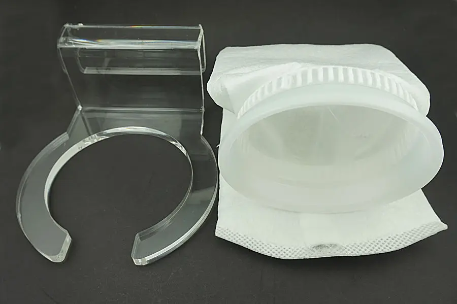 

Filter Sock Bag Holder Suck Replacement 4" 150 Micron Sump Aquarium Reef Tank