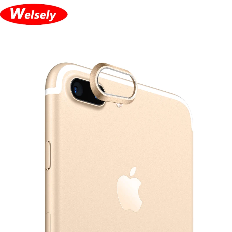 

Luxury Back Rear Camera Lens Protective Ring Cover Protector Case For iPhone 8 7 iphone 8 plus Metal Protection Case Accessories
