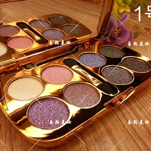 8 Colors NEW Diamond Bright Nake Makeup Eyeshadow Palette Maquillage Eye Shadow Professional Cosmetic With Brush Make Up Set