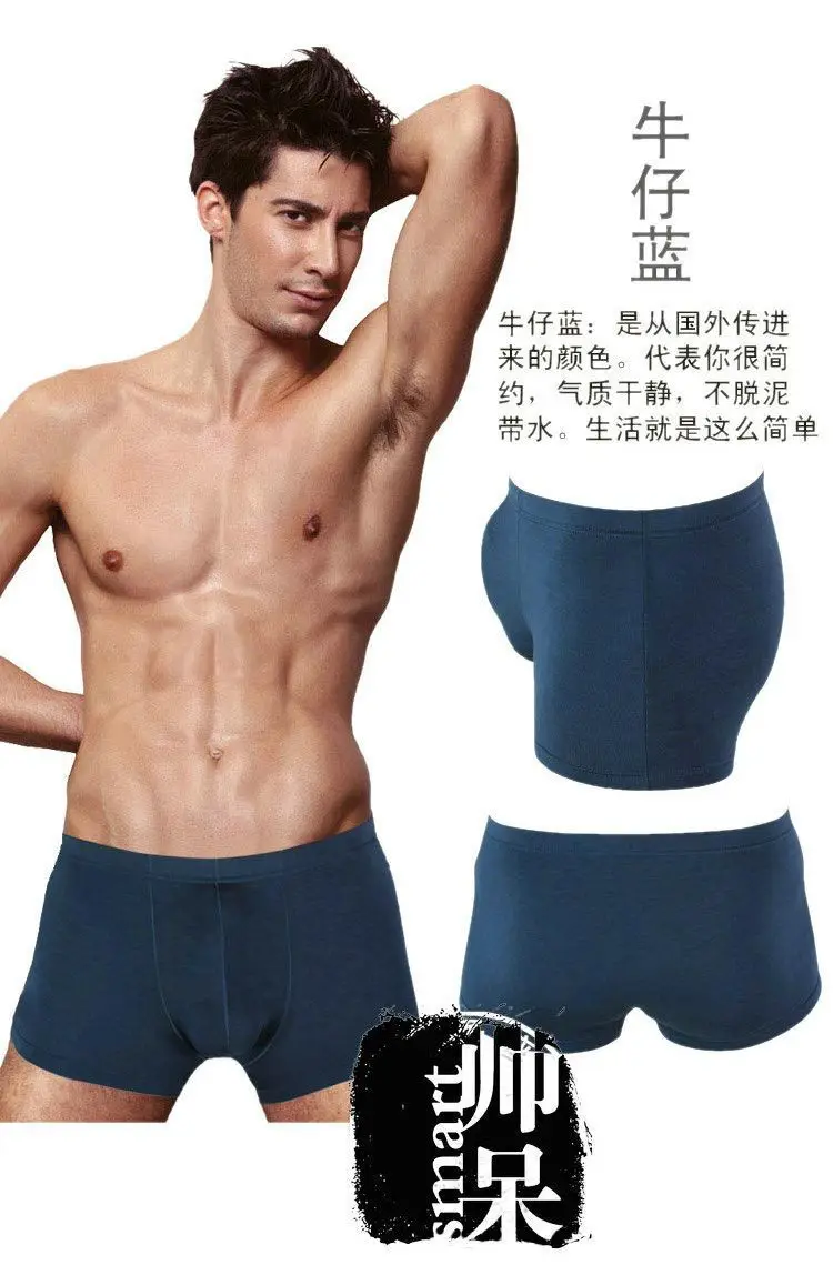 Mens Sexy Underwear Comfortable Soft Pants Male Boxers Mens Boxer Underwear Men's Boxer Shorts Men Gift High Quality 5 Pcs/lot 3