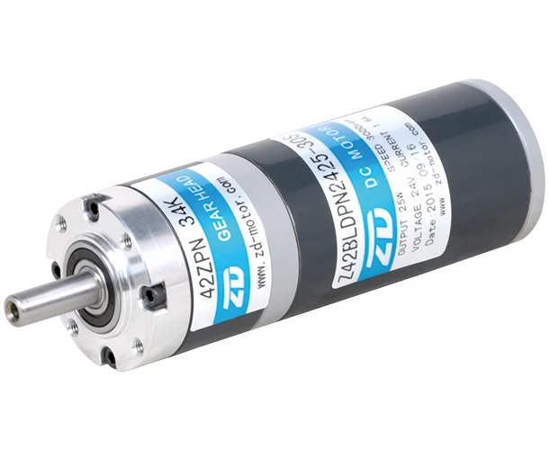 

25W 24V brushless planetary gear motors BLD/BLDP, DC Motor Planetary Gearbox Reducer (Z42BLDP2425-30S/42ZPN 36K)