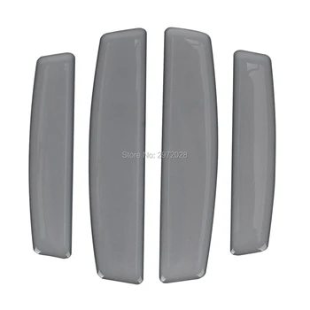 

40 x Car Styling Door Edge Guard Protector Strips Anti-collision Anti-scratch Trim Door Edge Guard Pure Silver Stickers Decals