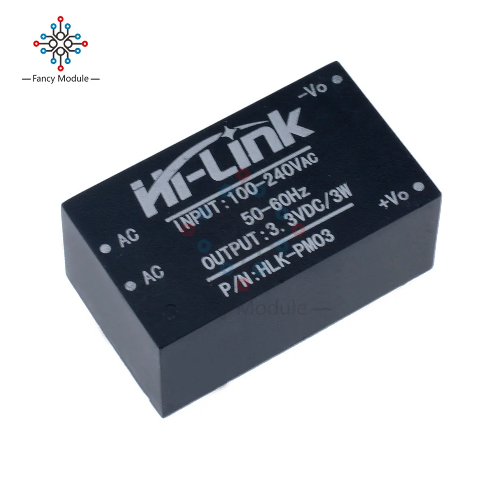 HLK-PM03 AC-DC 220V до 3,3 V модуль ldo понижающего изолированный Питание модуль Мощность сапоги конвертер