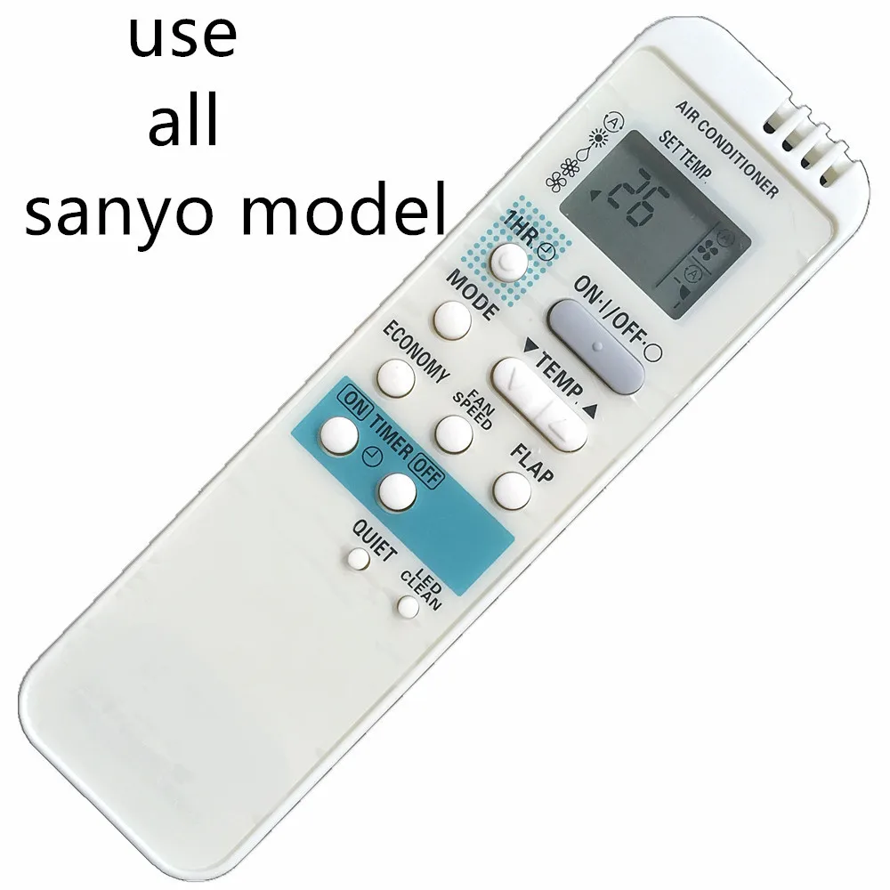 

Conditioner air conditioning remote control use for sanyo all model can use RM-8033Y RCS-7HS4E-G RCS-4VPIS4U RCS-3PSS4EE T
