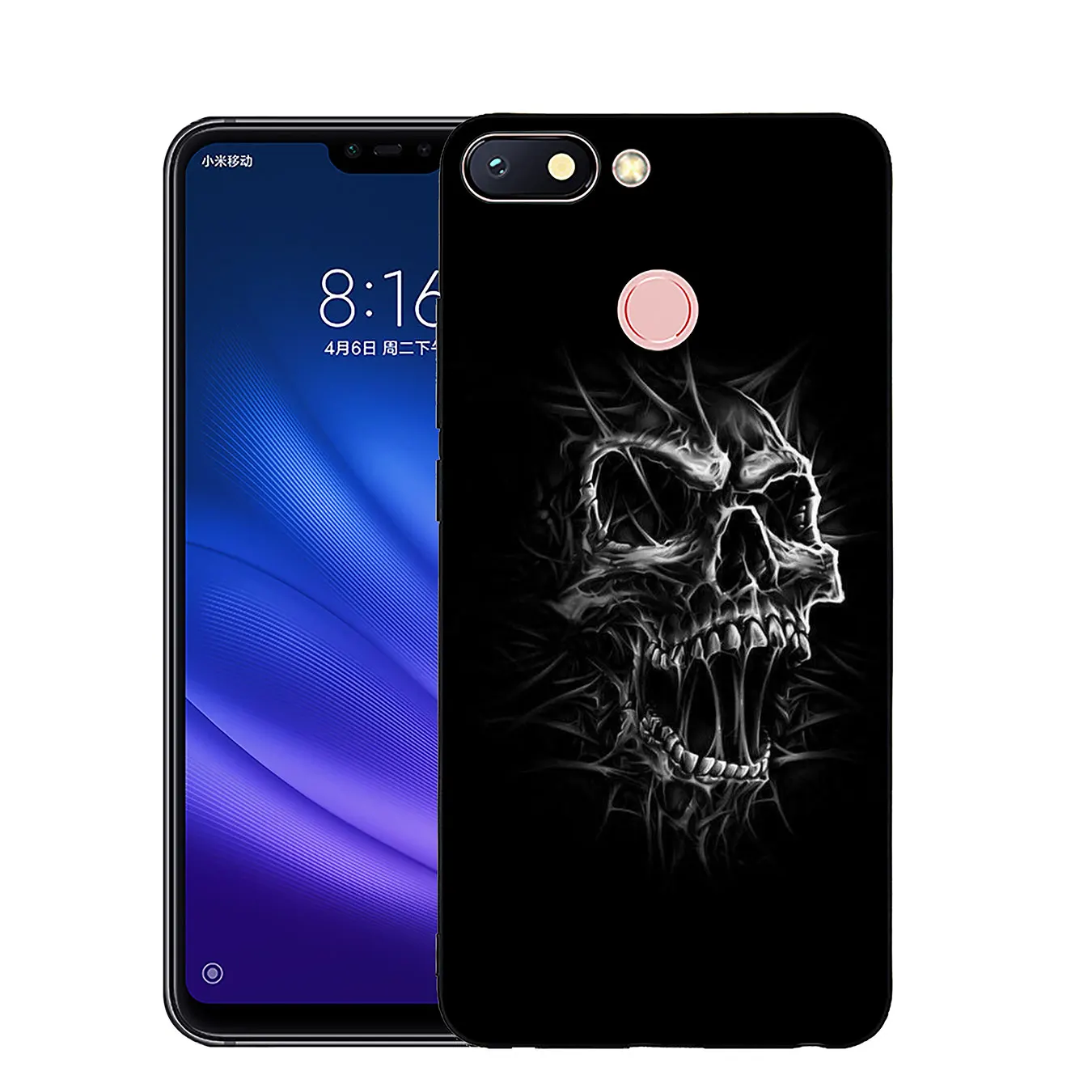 Мягкий силиконовый чехол Grim Reaper Skull Skeleton для Xiaomi Mi 10 9 8 A3 A2 9T Pro Lite SE A1 CC9 CC9E 5X