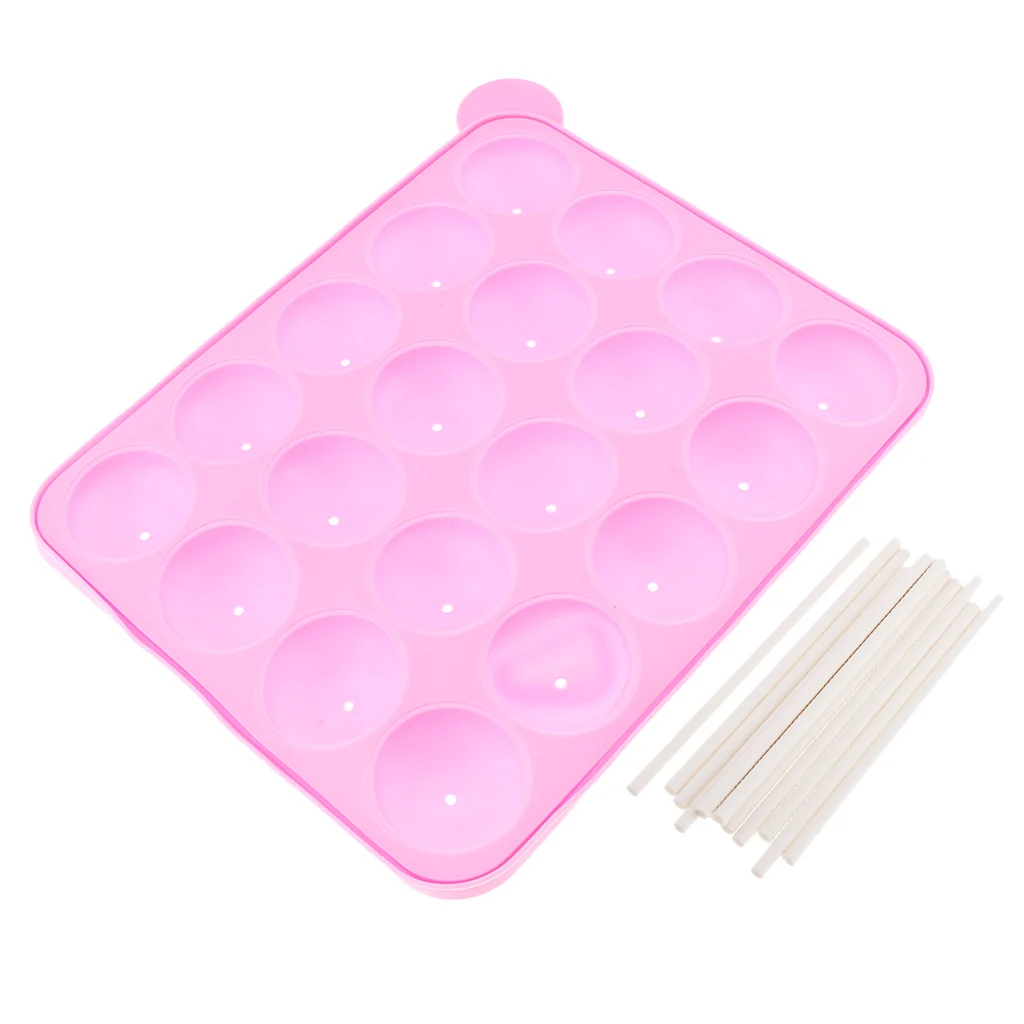 DIY Hemisphere Silicone Lollypop Mold Fondant Cake Decor Wedding Chocolate Sugar Mold Home Kitchen Molding Shaping Tools
