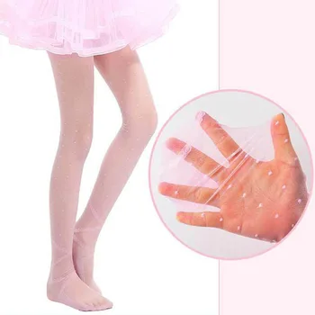 

Candy Color Little Dot Dance Ballet Stocking for Kids Girls Summer Anti-Mosquito Stockings Elastic Pantyhose Children Thin Tight
