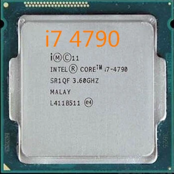 cpu core Intel Core Processor I7 4790 I7-4790 i7 4790  CPU LGA 1150 Quad-Core cpu  properly Desktop Processor can work latest processor