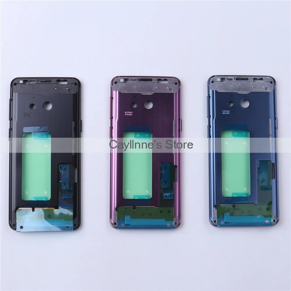 Новый S9 G960 для Samsung galaxy plus G965 средняя рамка Корпус Шасси с боковыми кнопками набор