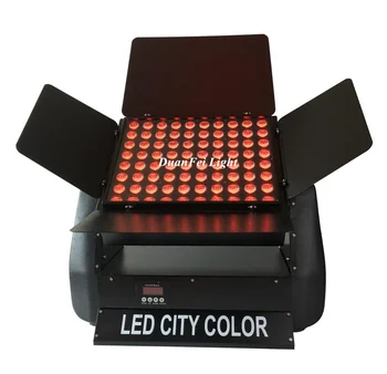 

High Quality led spotlighting outdoor tower building light wall wash rgbw 4in1 led city color 80x10w