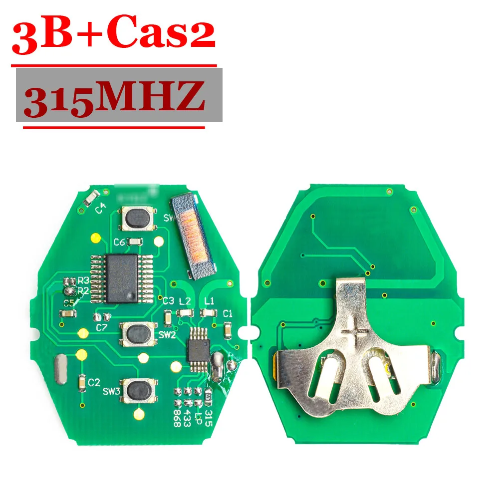 1 шт.) CAS2 удаленный ключевой Borad 3 кнопки 315 мГц ID7944 для B-M-W 3 5 6 7X3X5