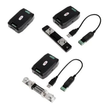 

PZEM-017 DC Communication Box RS485 interface Modbus 0-300V 300A Shunt USB Cable W-store D24_D