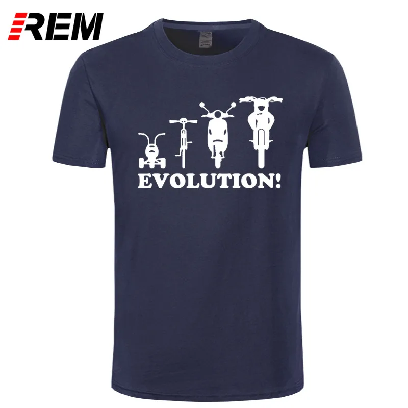 REM Youth футболка развитие трехколесного велосипеда мопеда мотоцикла|t shirt|evolution