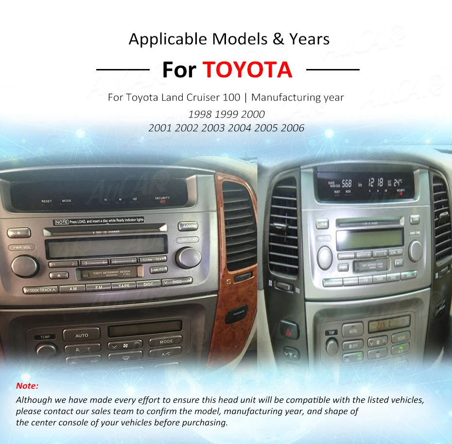Android 8,0 автомобиль DVD для Land Cruiser 100 1998-2006 gps навигационная система Bluetooth gps автомобилей Радио Стерео WI-FI 4G AUX touch