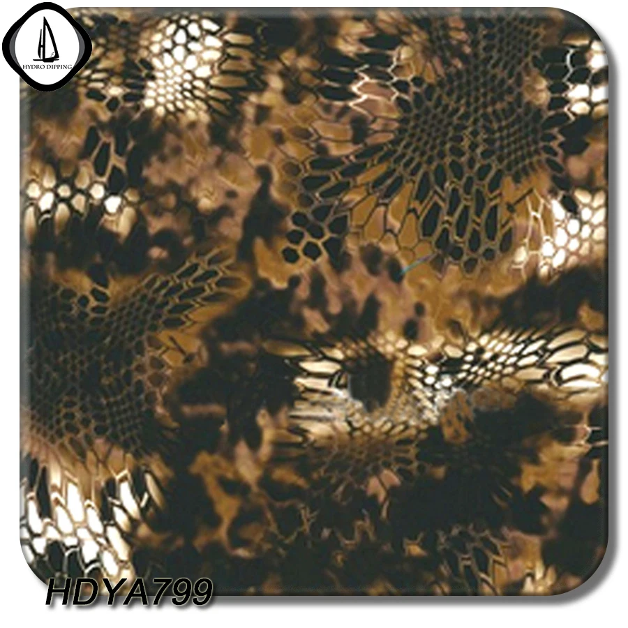 

Hydro Arts Snake Skin Pattern Diy Sticker Hydrographic Film Water Transfer Printing Film PVA Film NO.HDYA799 Size 0.5M*2M
