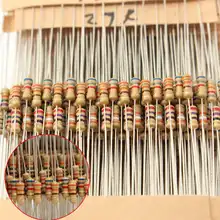 aiirval 560 шт = 56Valuesx10Pcs 1/4W Мощность металлического пленочного сопротивления, набор сортированных 1 Ом~ 10 м Ом 1% Допуск набор резисторов
