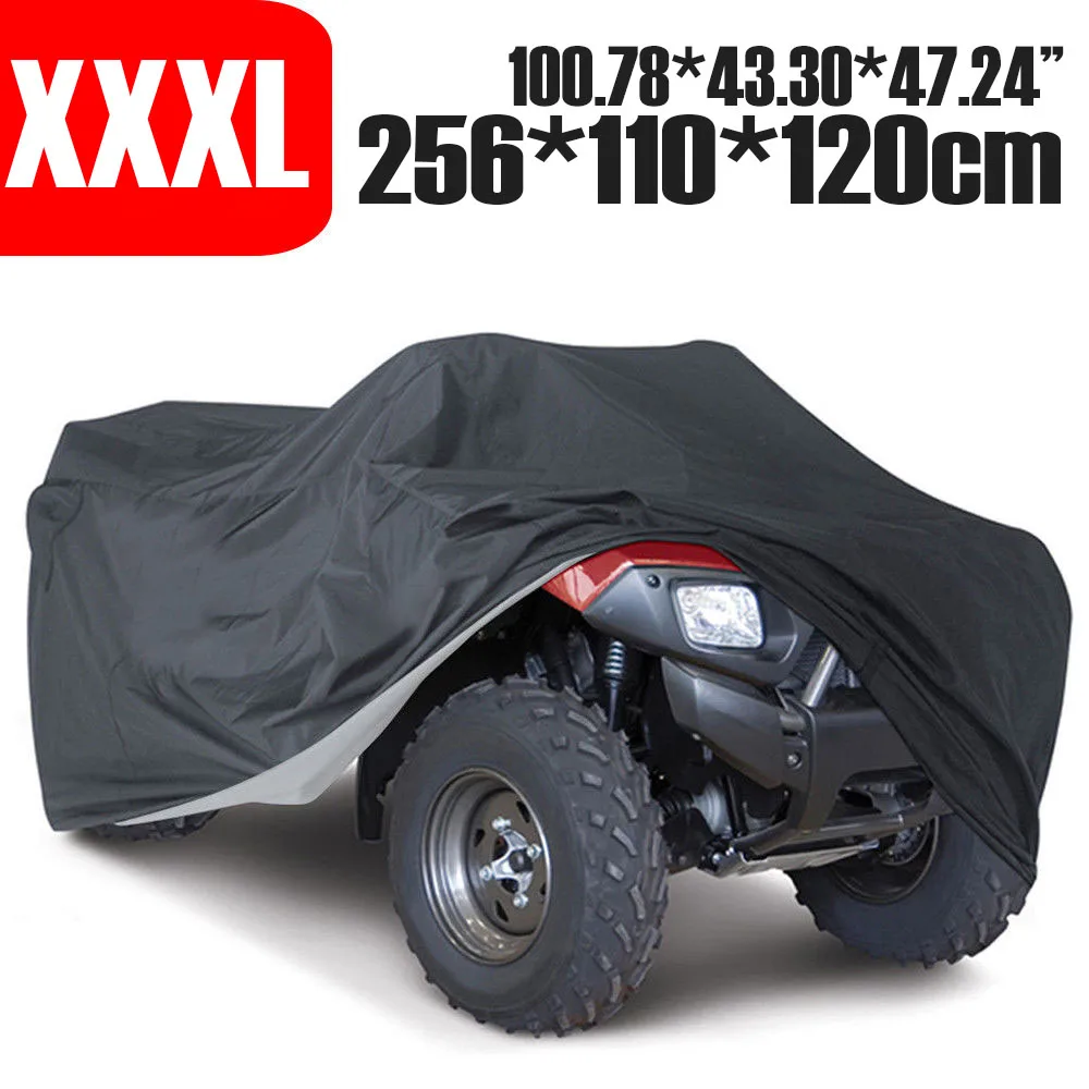 

New Arrival Waterproof 190T Polyester Taffeta Cover Anti-UV Coating Protective Cover With Bag For Motorbike ATV Quad Bike