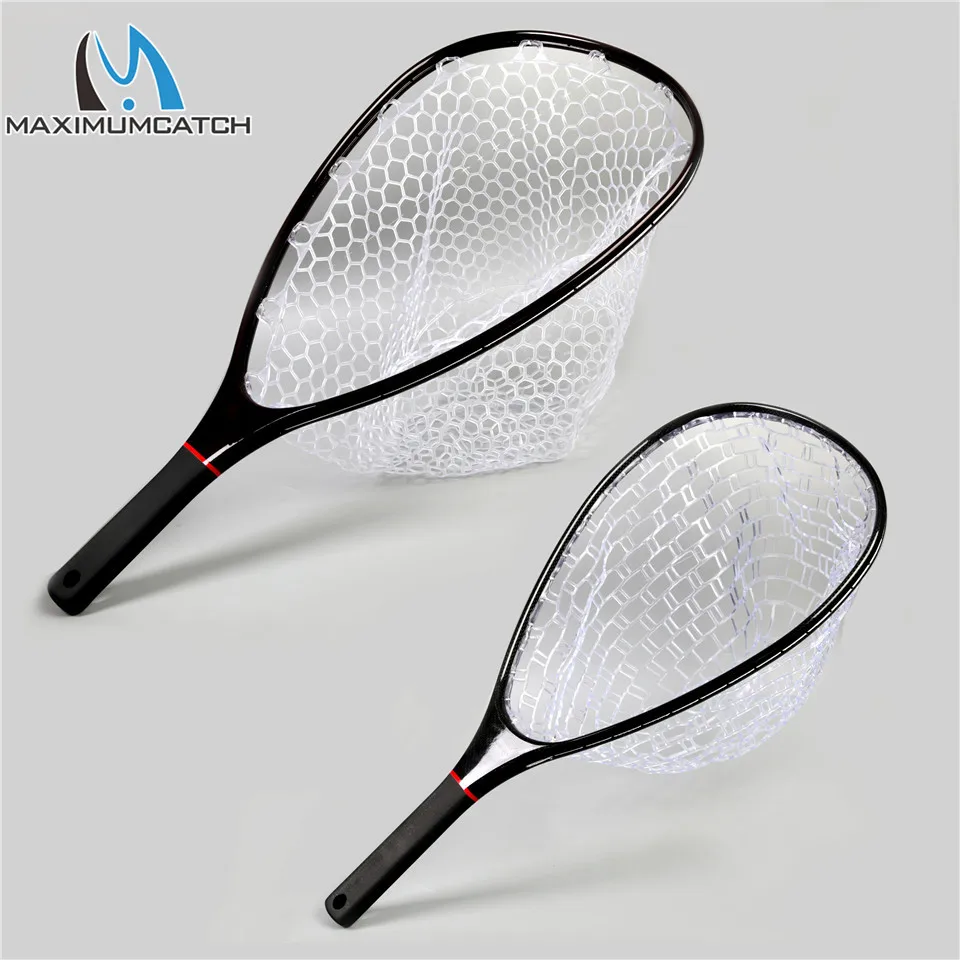 Maximumcatch Fly Fishing Landing Net Solid Carbon Fiber Frame Nomad