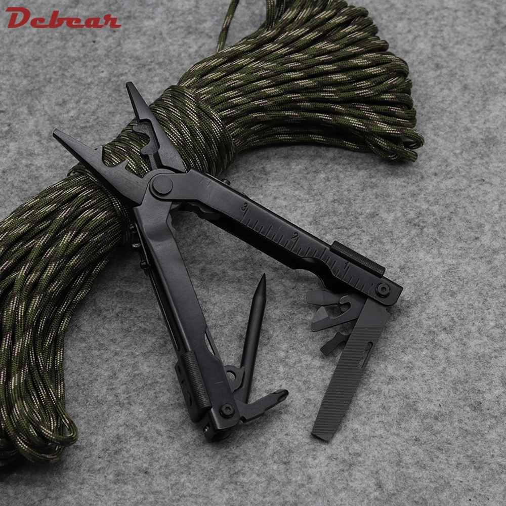 

Outdoor Survival Multifunctional Pliers Camping Tool with Stainless Steel EDC Multi Tools Combination Pliers +sheath +Screw