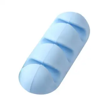 

2Pcs Silicone Earphone USB Cable Wire Holder Clip Line Clamp Organizer Tie Fixer Cable Clips