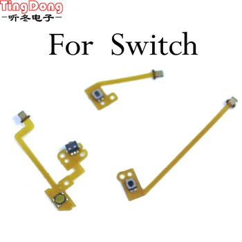 

TingDong Replacement L ZL ZR Button Key Ribbon Flex Cable For Nintendo NS Switch Joy-Con Controller Buttons Cable