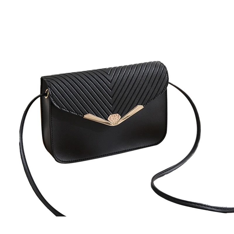 بسيط حك الإناث جديد Crossbody حقيبة أزياء المرأة عارضة بنات ساحة السيدات سلسلة حقيبة كتف حقائب مريحة 2019 جديد