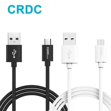 CRDC 2A Micro USB кабель для быстрой зарядки USB кабель для зарядки данных 1 м 2 м 3 м кабель для мобильного телефона для samsung s7 Xiaomi Lg Android кабель