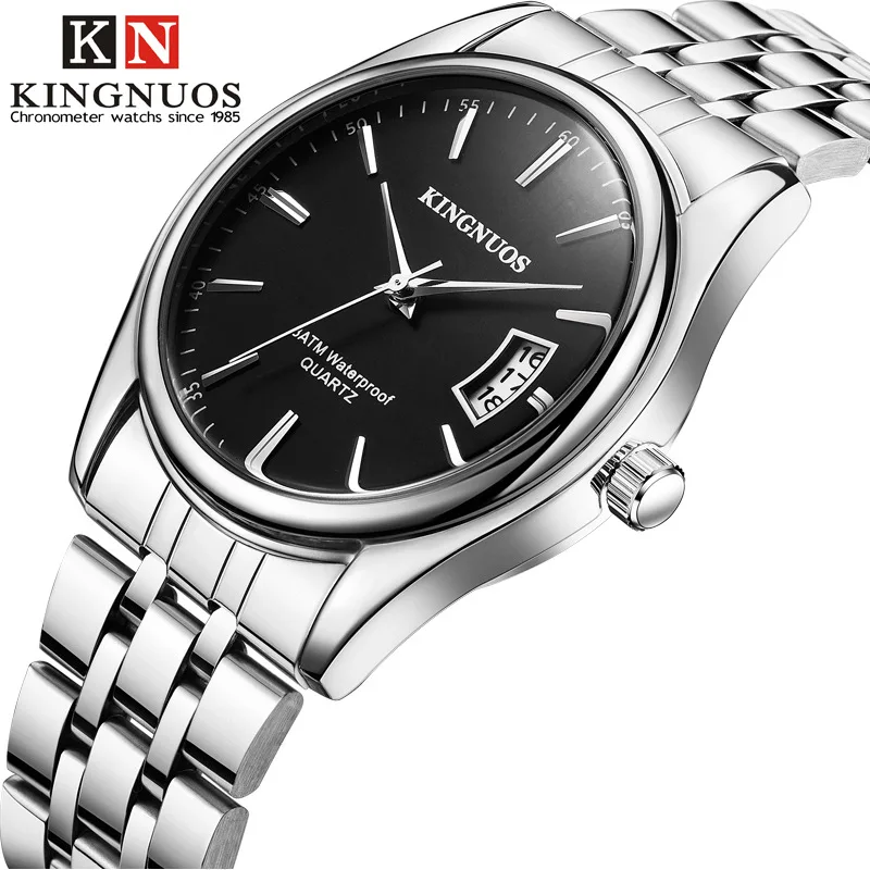

Luxury Brand Men Watch Stainless Steel Fashion Male Date Calendar Clock Sports Watchband Waterproof Man Quartz Wrist Watches