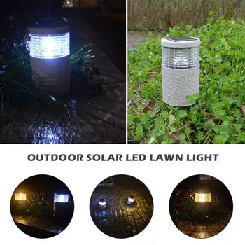 

Outdoor Solar LED Lawn Light Garden Landscape Lamp