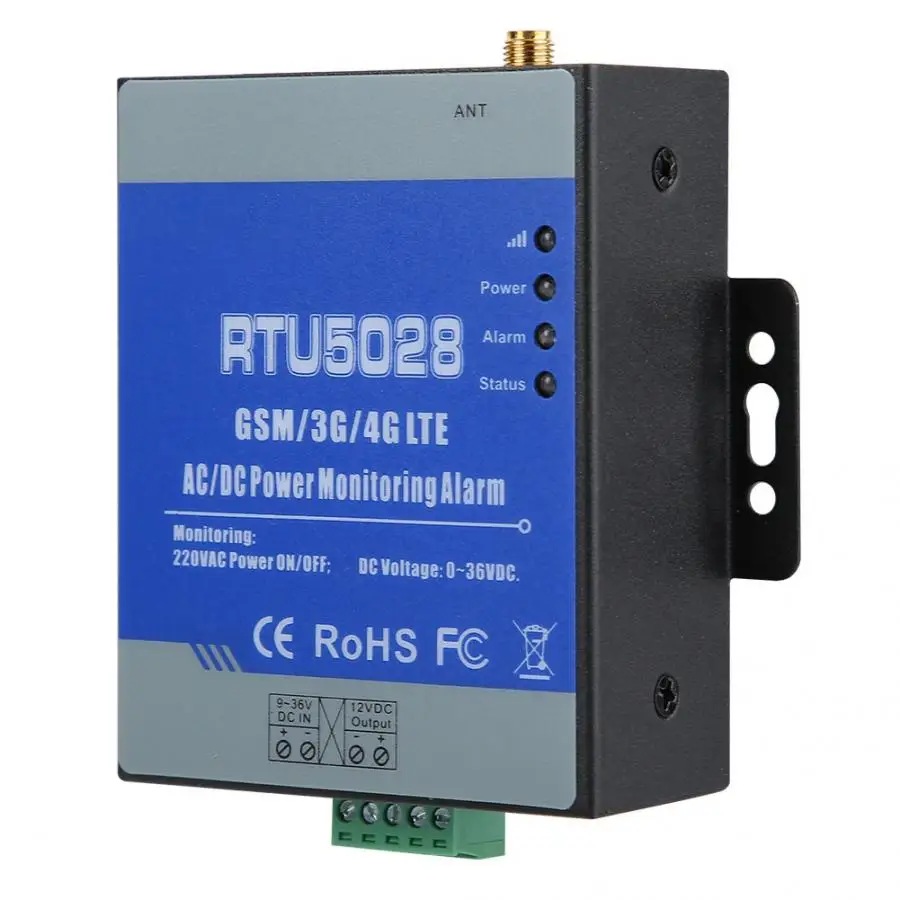 RTU5028 GSM мониторинг состояния напряжения питания/восстановление сигнализации 100-240 В