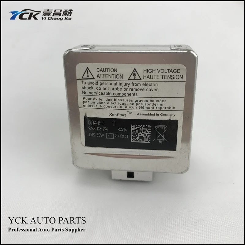 1 шт. YCK оригинальная D1S 9285 148 294 использованная 35 Вт HID ксеноновая лампа 004155 9285148294 в