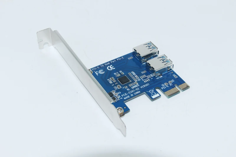 Карта расширения PCIE PCI на 2 порта USB 3 0 адаптер контроллера концентратора