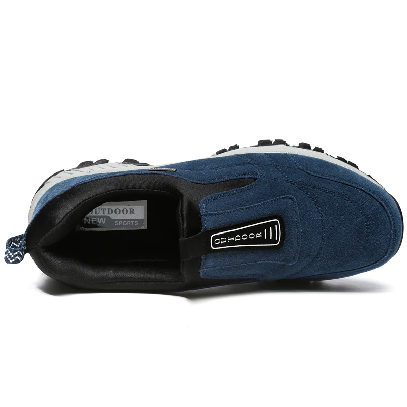 Noir Respirant Hommes Confortable Vesonal De Suède À Sneakers on gris Slip Chaussures Porte Mâle Pour Marche bleu 2019 Printemps Mocassins D'été zZzxWUPnq