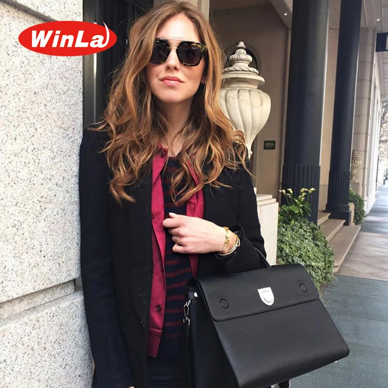 Winla Модные солнцезащитные очки Для женщин Роскошные Брендовая Дизайнерская