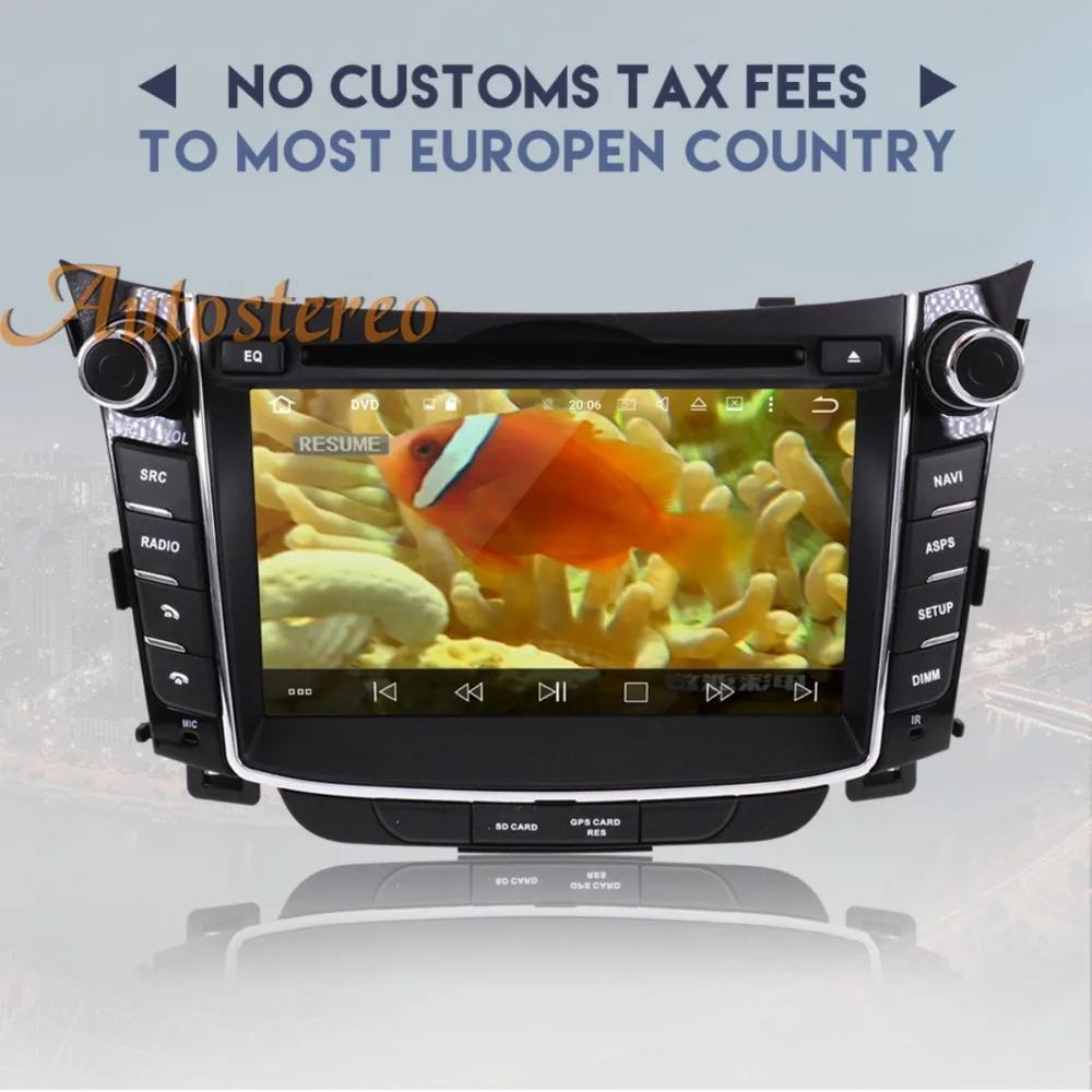 Cheap EU stock Android 8.1 Car DVD player GPS Navigation Headunit For Hyundai I30 Elantra GT 2012+ multimedia radio tape recorder IPS 3 Cheap EU stock Android 8.1 Car DVD player GPS Navigation Headunit For Hyundai I30 Elantra GT 2012+ multimedia radio tape recorder IPS 3