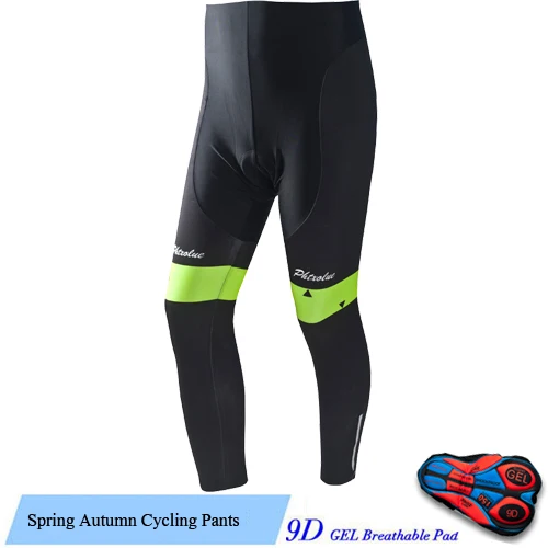 Cycling Pants Phtxolue демисезонные велосипедные штаны 9D гелевые штаны для велосипеда MTB велосипедные колготки велосипедные брюки велосипедные штаны - Цвет: Cycling Pants