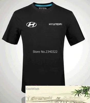 

4s shop overalls short-sleeved Hyundai T-shirt customized car tooling garages overalls T shirt