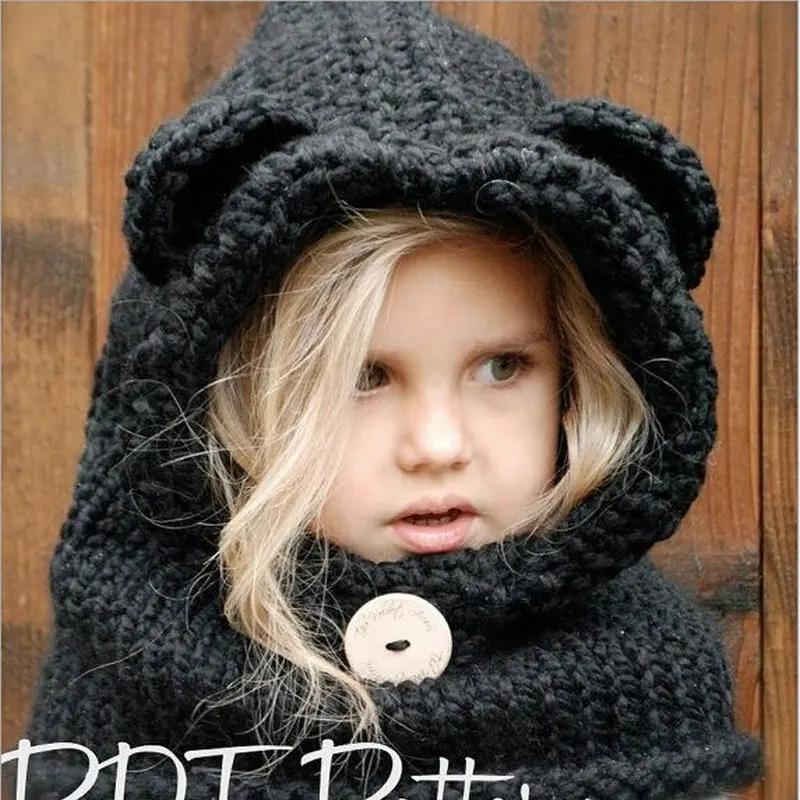 Banana King Sailing Baby Beanie Hat Toddler Winter Warm Knit Woolen Cap for Kids