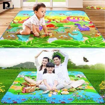 

180x150cm Baby Play Mat Kid Crawling Carpet Children Puzzle Toy Game Activity Gym Moisture Proof Outdoor Soft Floor Picnic Mat