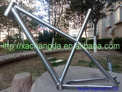 Titanium mountian bike frame3