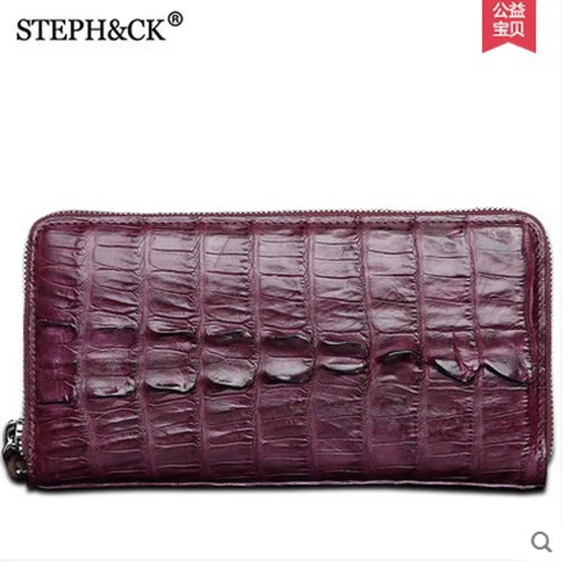 

2018 shidifenni crocodile women purse lady bag crocodile real leather women clutch bag handbag of lady purse